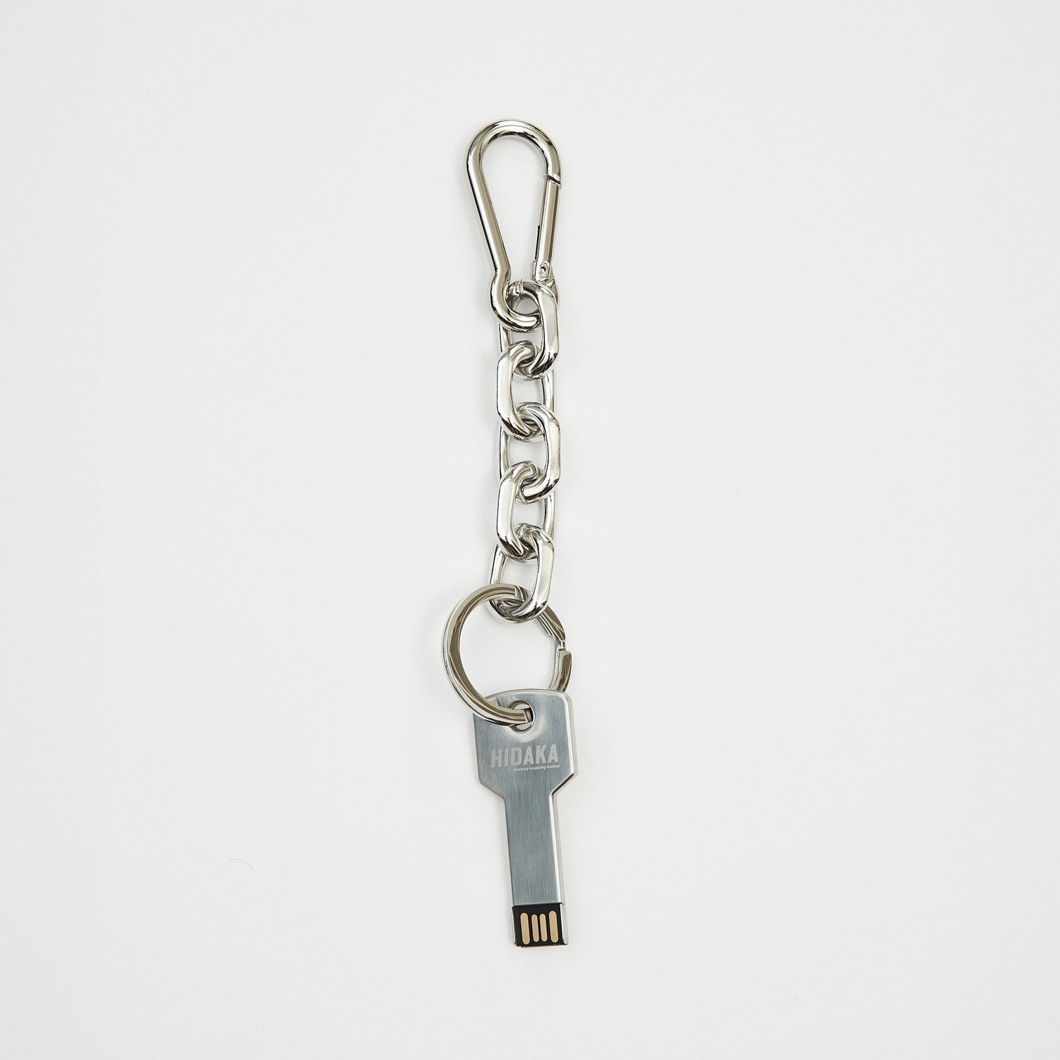 USB KEY CHAIN #SILVER [HDK24S-MAC02] - HIDAKA（ヒダカ）24ss