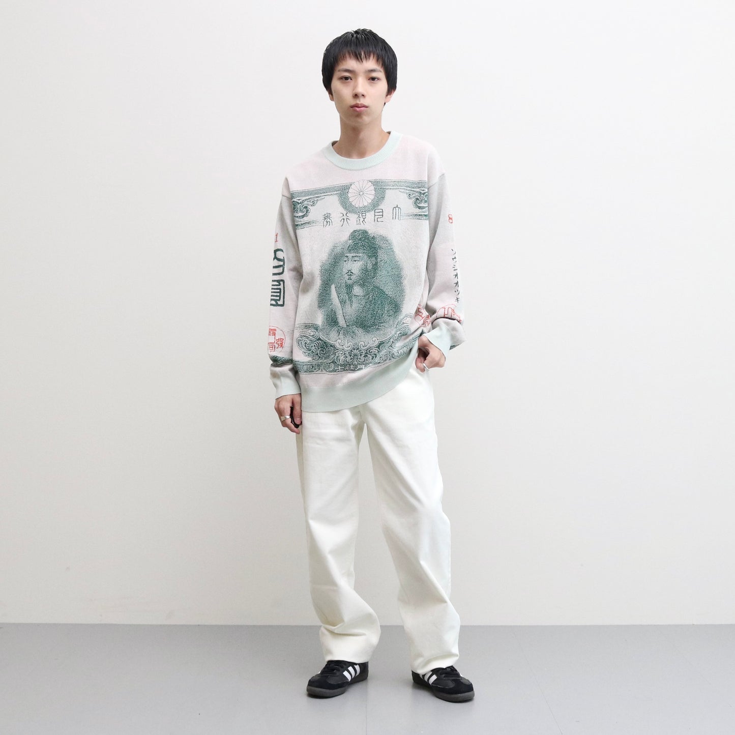 Paul Pocket Logo Pants #Cream [AW23-068P]