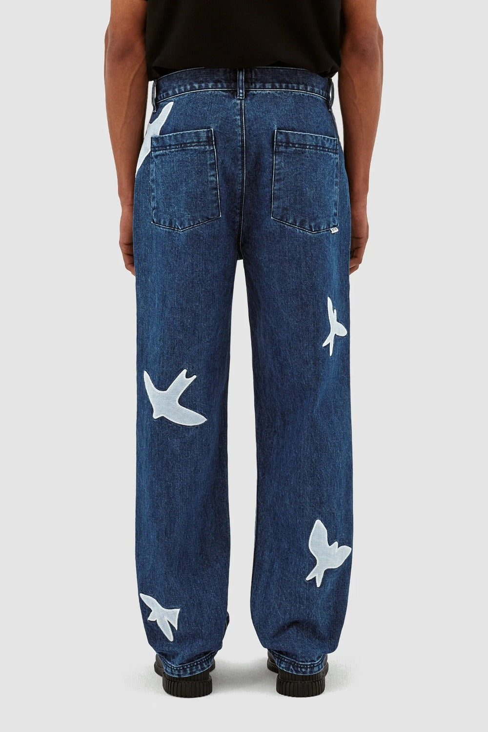 Parker Workwear Birds Pants #Washed Blue [AW23-005P] - Arte