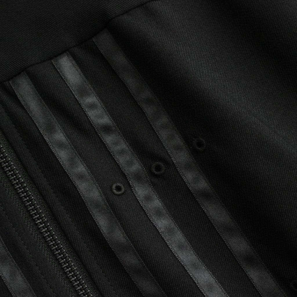 BDH WOVEN TRACK JACKET #black [S24SS10BL]