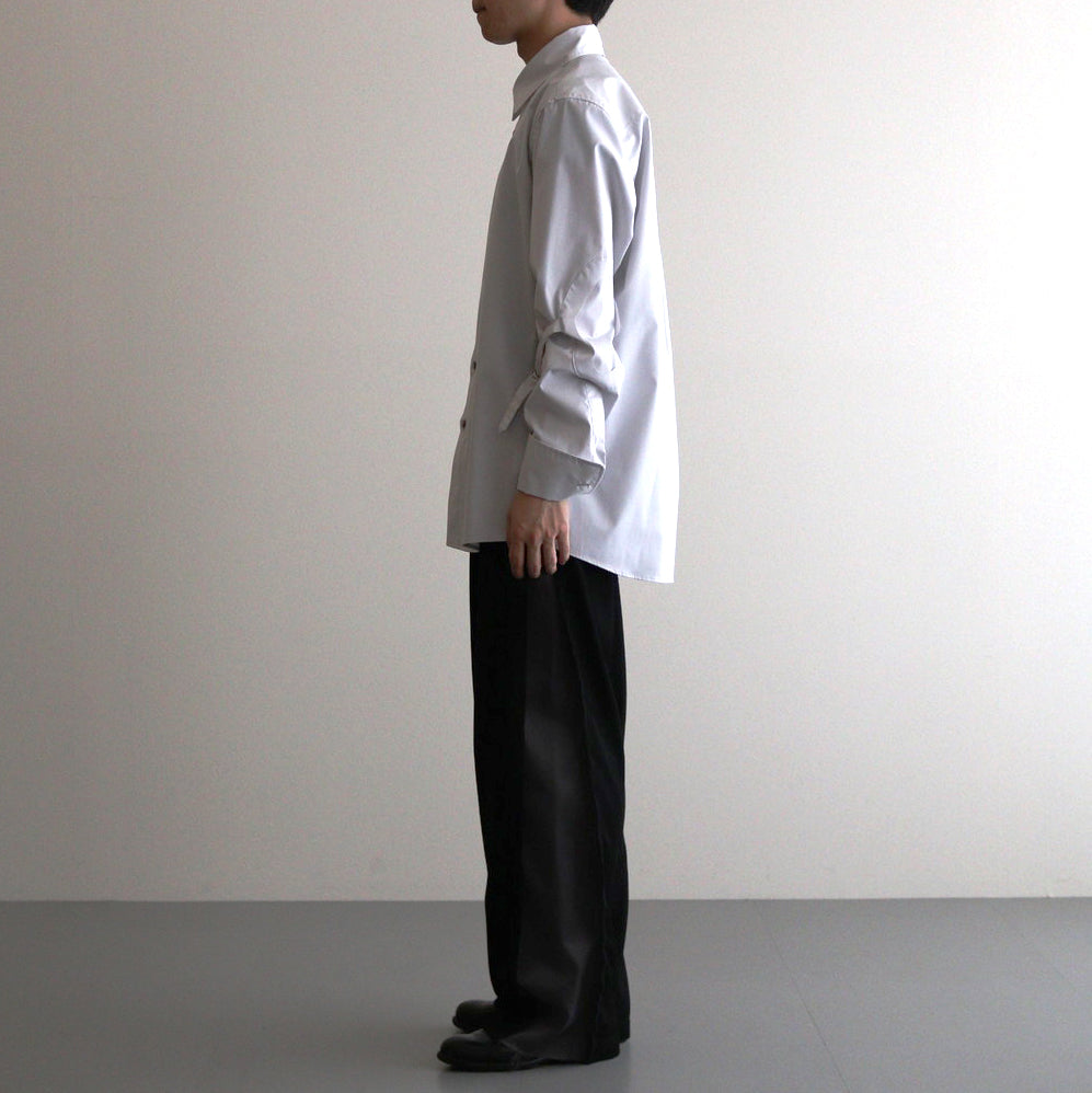 STRAPPED SHIRT #Light Grey [SHSS24008]