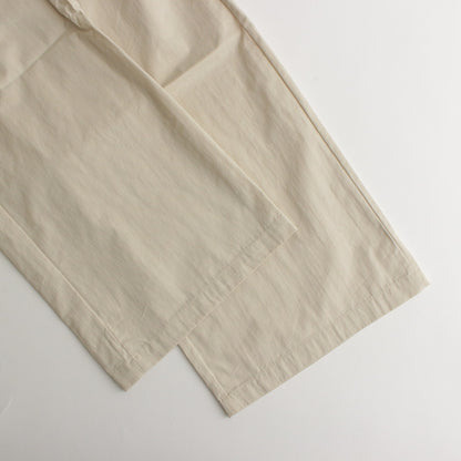 Curve Zipper Track Pants #Cream/Navy [SS24-056P]