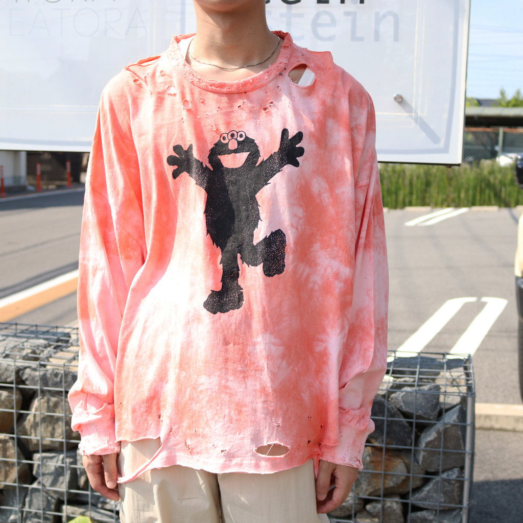 TIEDYE ELM LS #RED [TF-24SS-013]