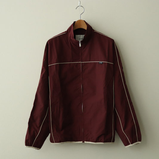 Track Pipping Jacket #Bordeaux/Cream [SS24-014J]