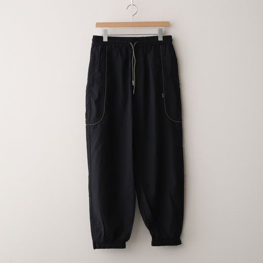 Track Pipping Pants #Black/Green [SS24-015P]