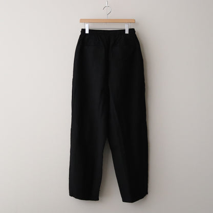 Linnen Pants #Black [SS24-071P]