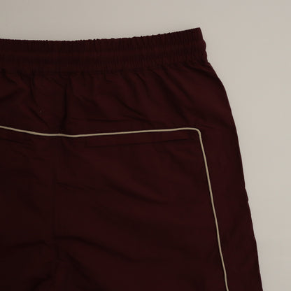 Track Pipping Pants #Bordeaux/Cream [SS24-015P]