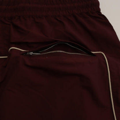 Track Pipping Pants #Bordeaux/Cream [SS24-015P]
