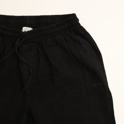 Linnen Pants #Black [SS24-071P]