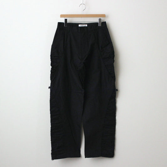 Gather pants #Black [PD24SS_006_12]