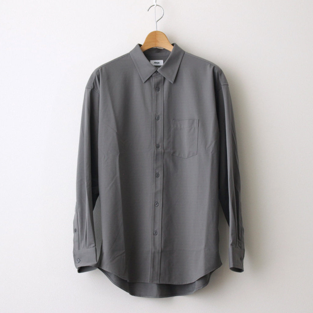 allege kanemasa standard shirt 23aw カネマサ23000円まで値下げ可能です
