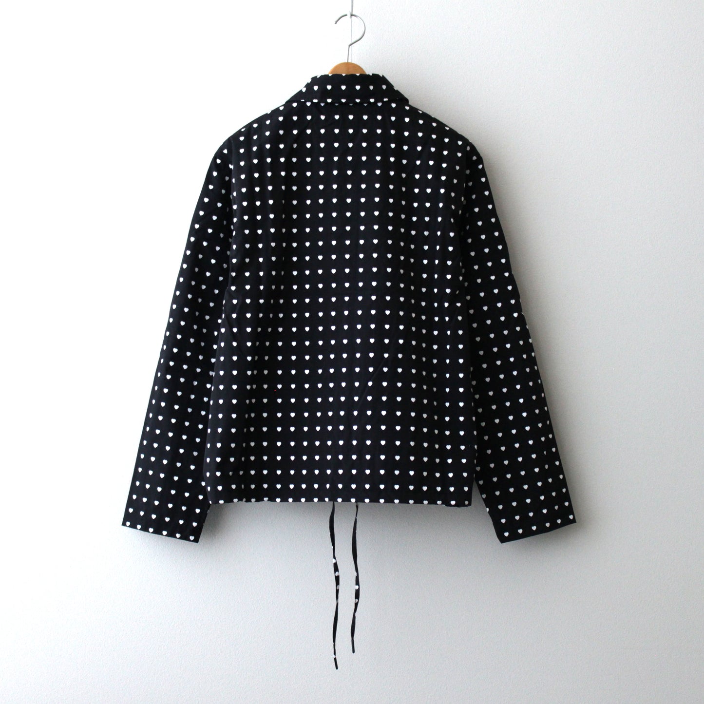 Coach heart print jacket #black/white [SS24-129J]