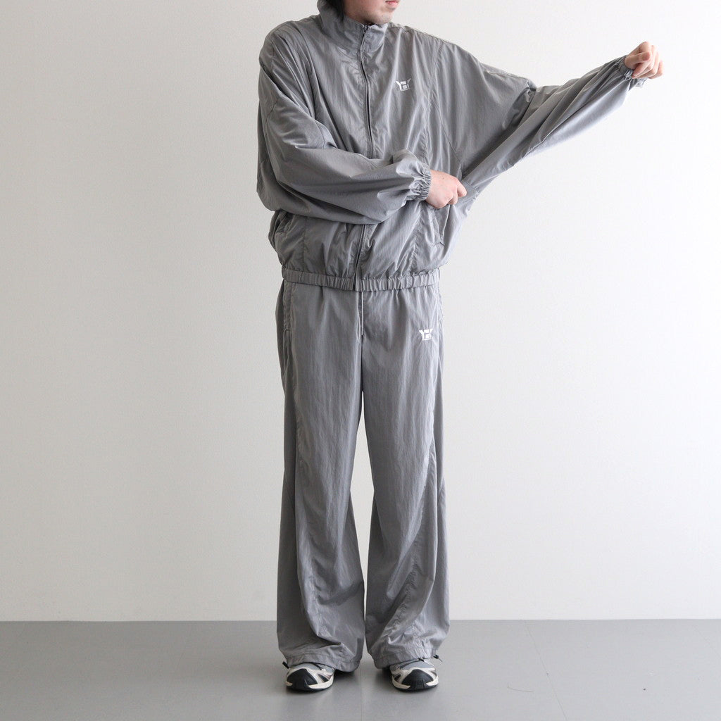 TWISTED NYLON TRUCK PANTS #GREY [241-01-0201]