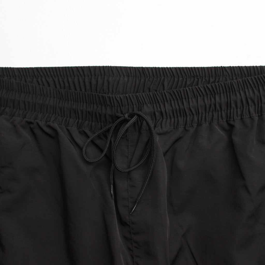 TWISTED NYLON TRUCK PANTS #BLACK [241-01-0201]