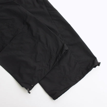 TWISTED NYLON TRUCK PANTS #BLACK [241-01-0201]