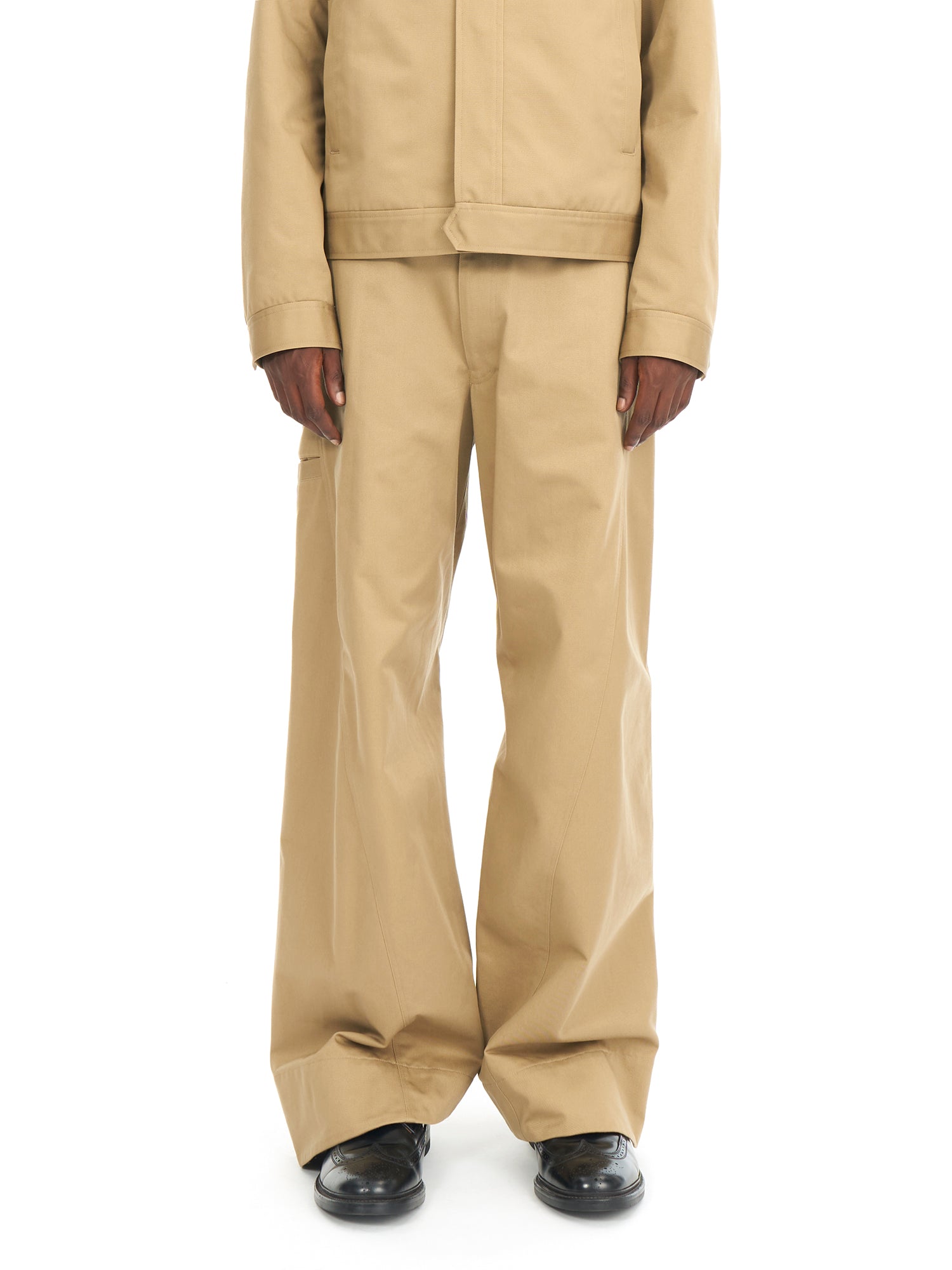 TWISTED WORK PANTS #BEIGE [PT-01-0002] - YUKI HASHIMOTO（ユウキハシモト）23aw 通販 –  scilla