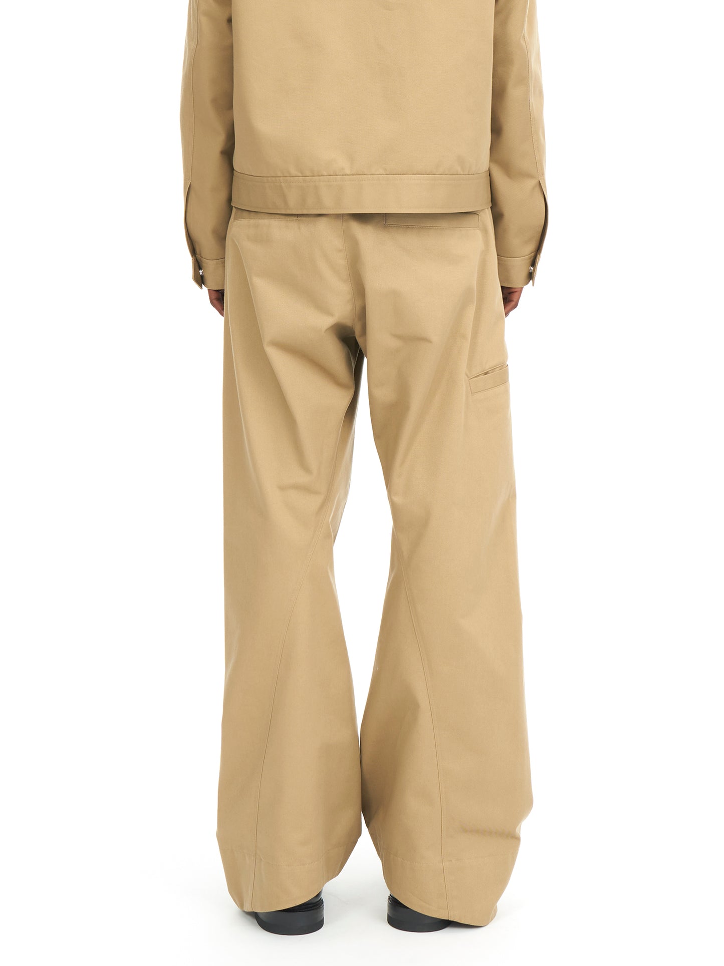 TWISTED WORK PANTS (23aw) #BEIGE [PT-01-0002]