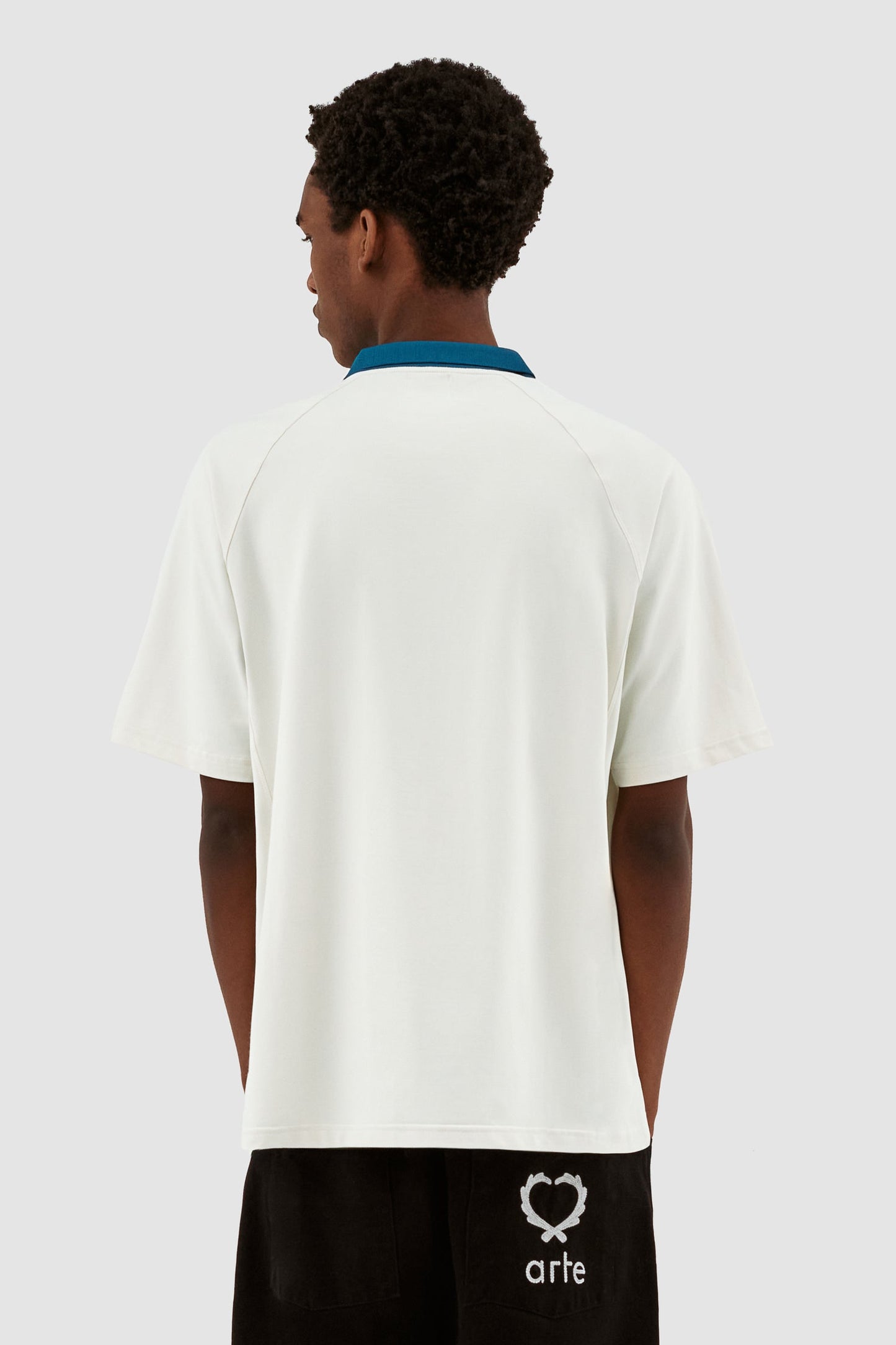 Taylor Collar T-shirt #Off White [SS24-090T]