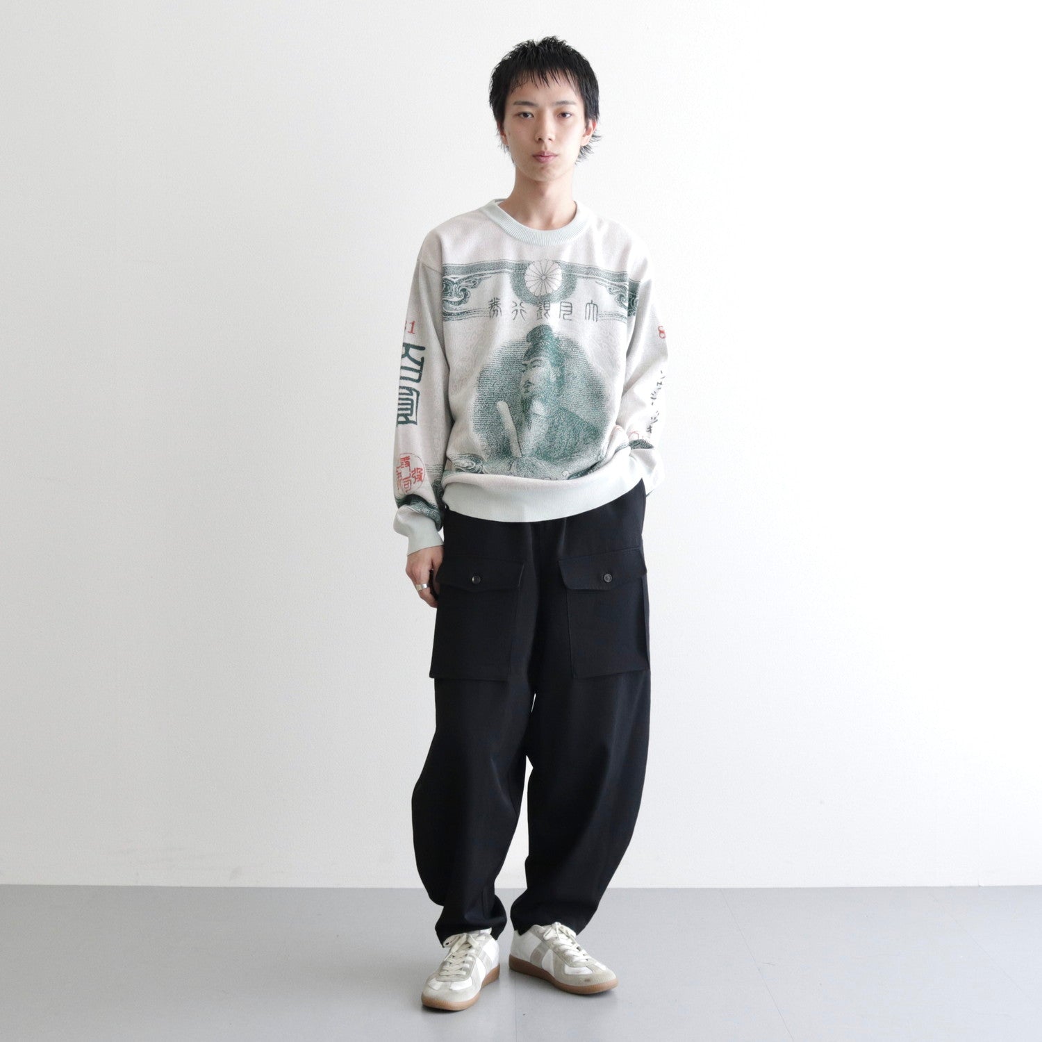 KNICKER BOCKERS CARGO #BLACK [S23AW09PT-W] - SOSHIOTSUKI（ソウシ