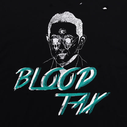 BLOOD TAX LONGSLEEVE T/S #BLACK [TF-24SS-GERIRA-B]