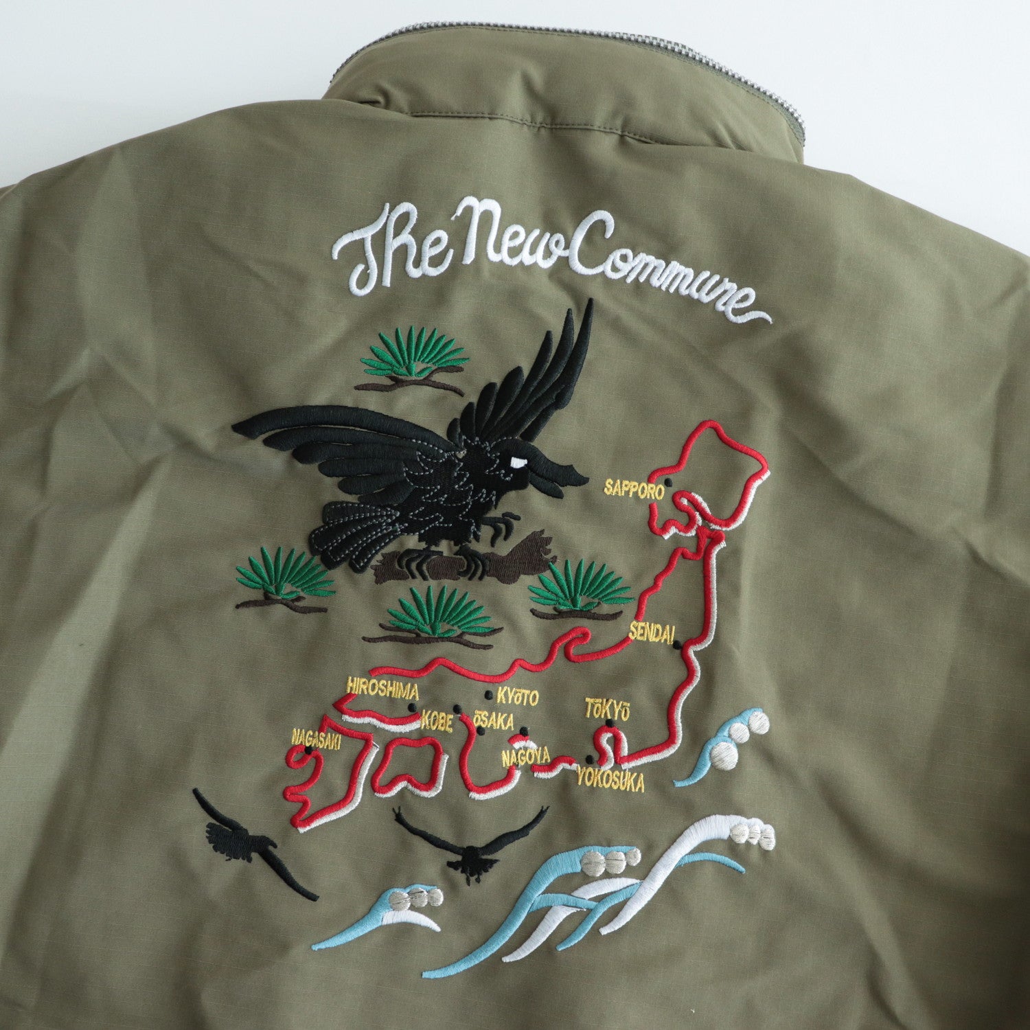 NEWCOMMUNE Souvenir military Jacket #KHAKI [13422003] - FAF(FAKE