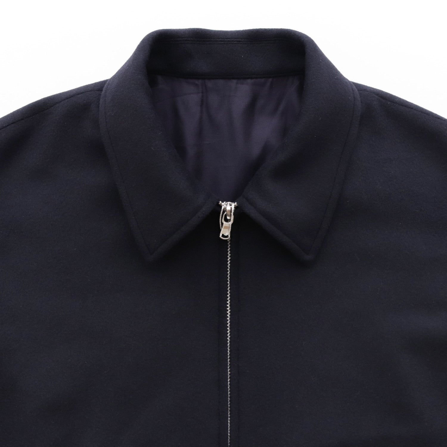 Wool Zip Blouson #navy [AL23W-BL03] - Allege（アレッジ）23aw 通販