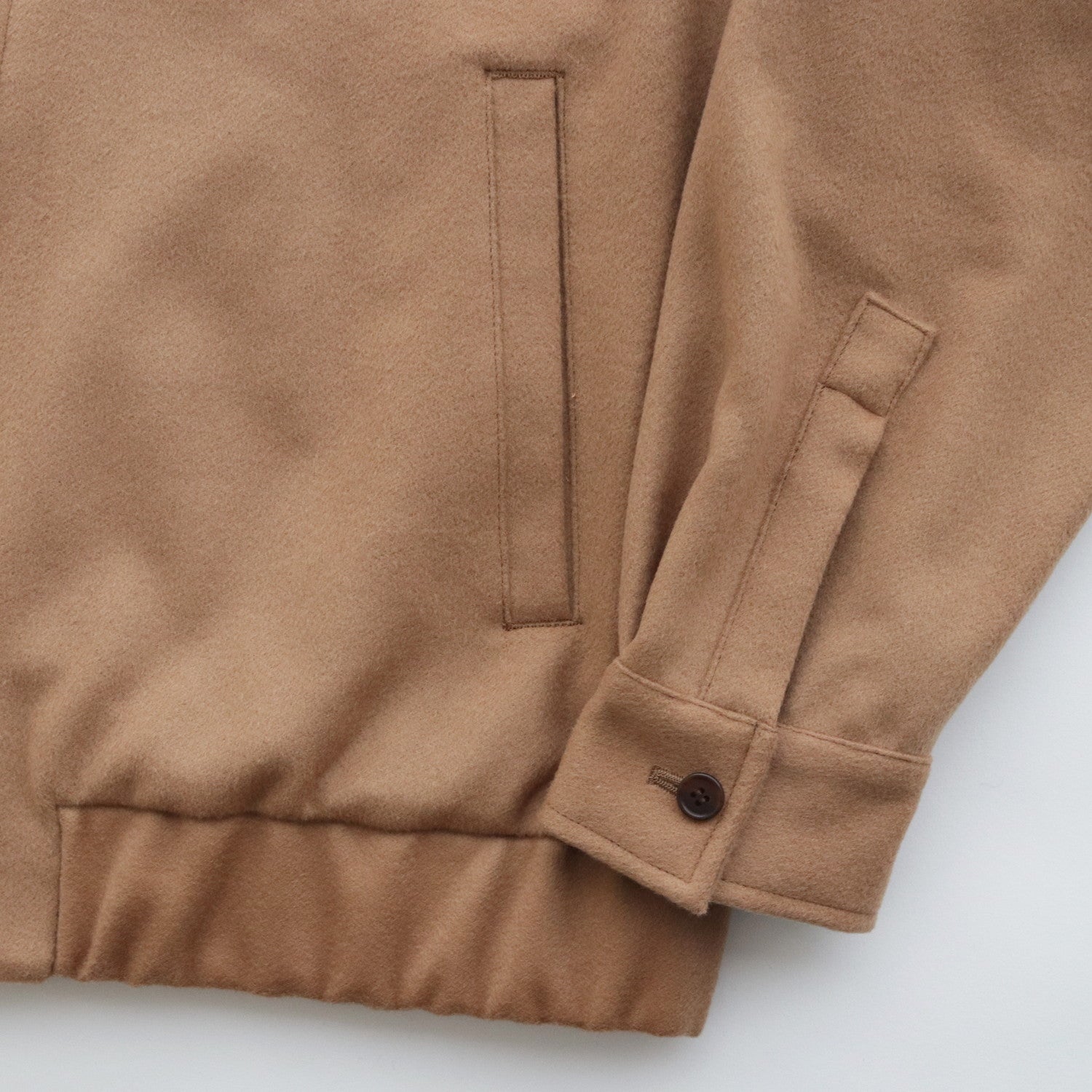 Wool Zip Blouson #camel [AL23W-BL03] - Allege（アレッジ）23aw 通販