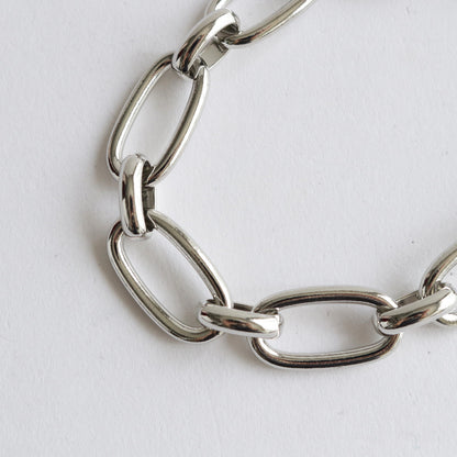 Chain Bracelet #Silver [LB233-AC17]