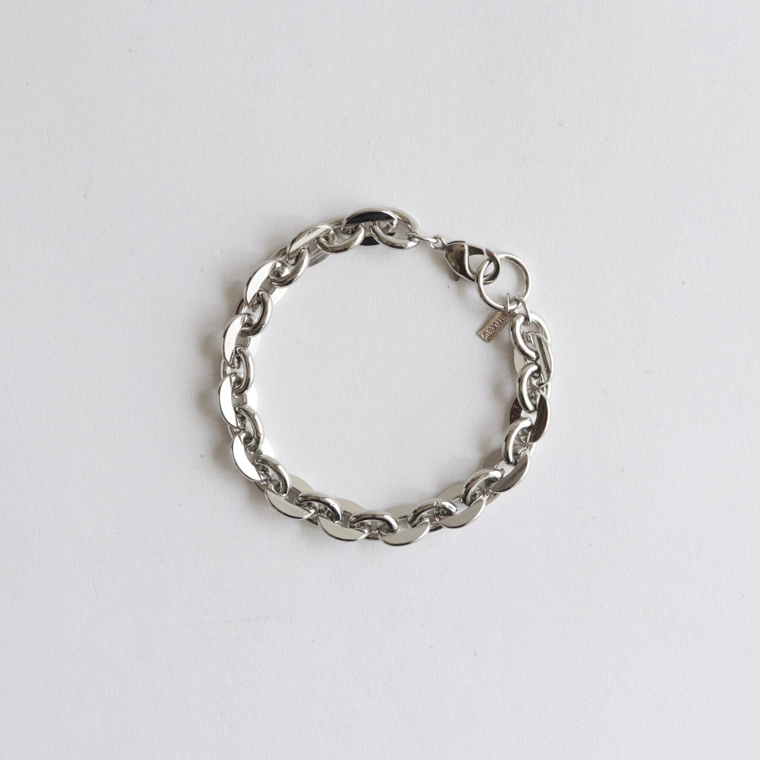 Iron Chain Bracelet #Silver [LB233-AC29] - LITTLEBIG（リトルビッグ