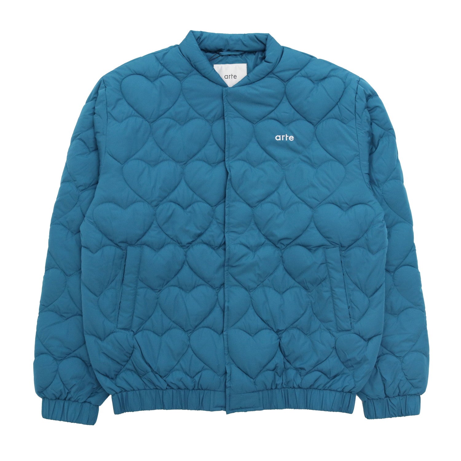 Jonas Heart Jacket #Petrol blue [AW23-110J] - Arte Antwerp（アルテ