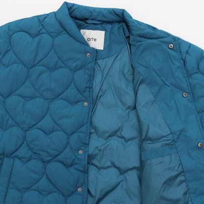 Jonas Heart Jacket #Petrol blue [AW23-110J]