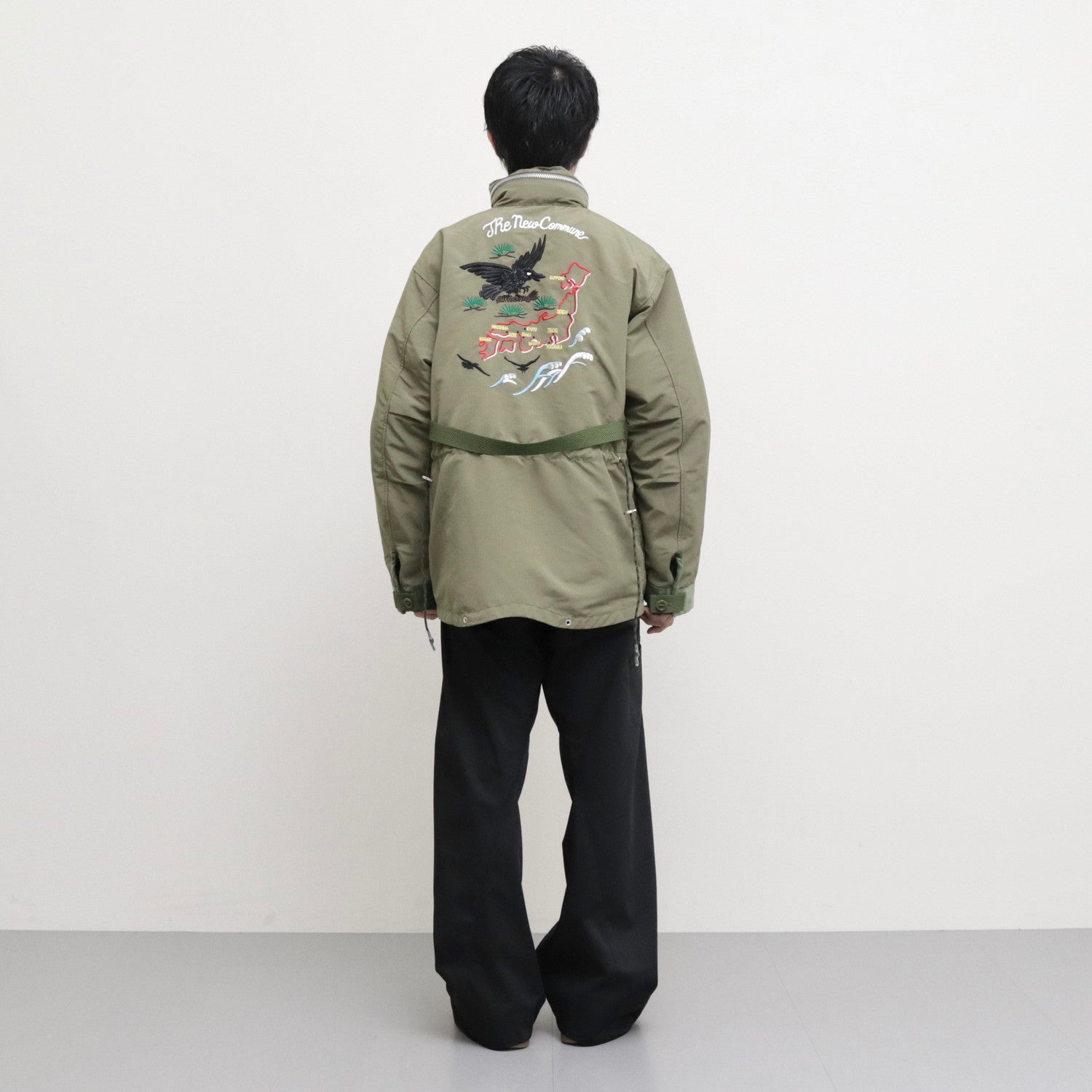 NEWCOMMUNE Souvenir military Jacket #KHAKI [13422003] - FAF(FAKE