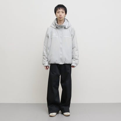 WIDE NECK SHELL JACKET #LIGHT GREY [S23AW11BL]