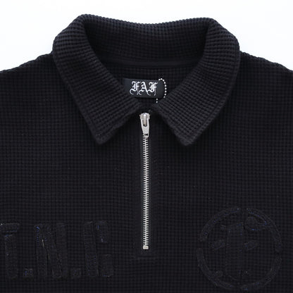 Thermal Half Zip Pullover #Black [2121203]