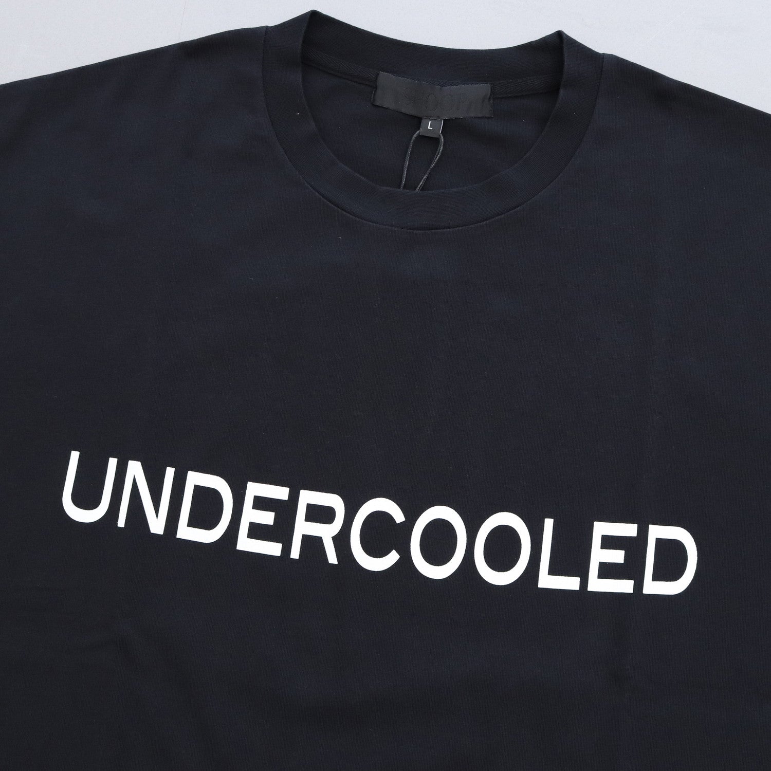 UNDERCOOLED T-SHIRT #Black [SHSS24032] – scilla