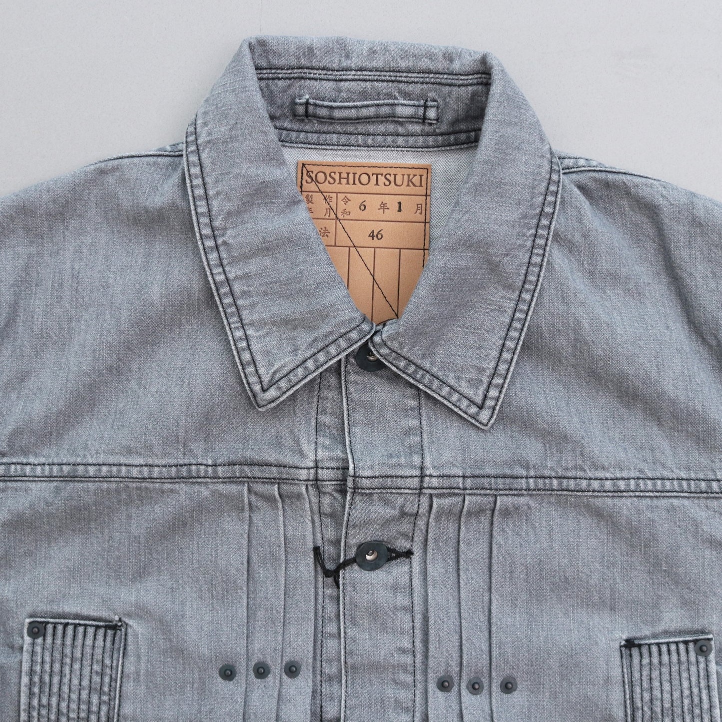 BDH DENIM JACKET (breaching) #black [S24SS13DNM-WSH]