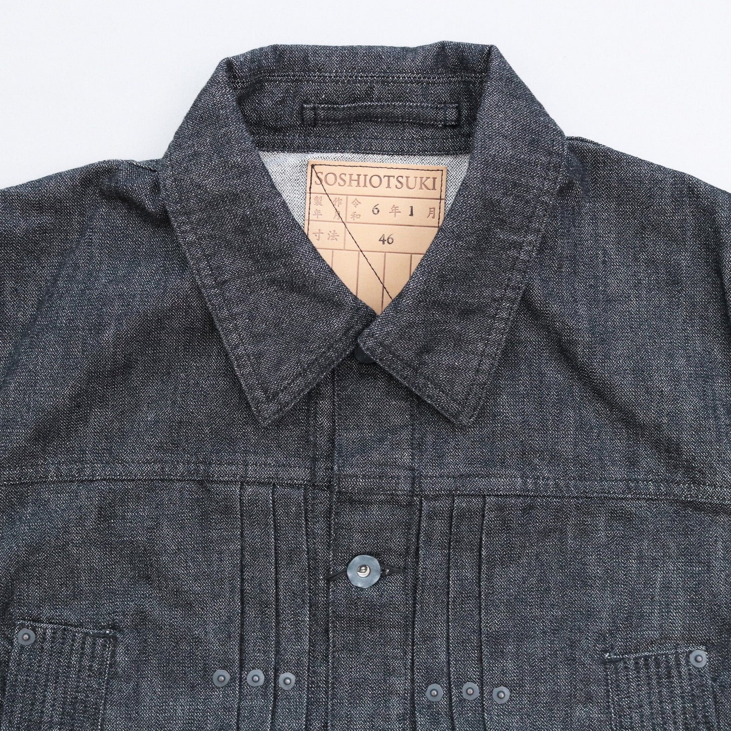 BDH DENIM JACKET #black [S24SS13DNM]