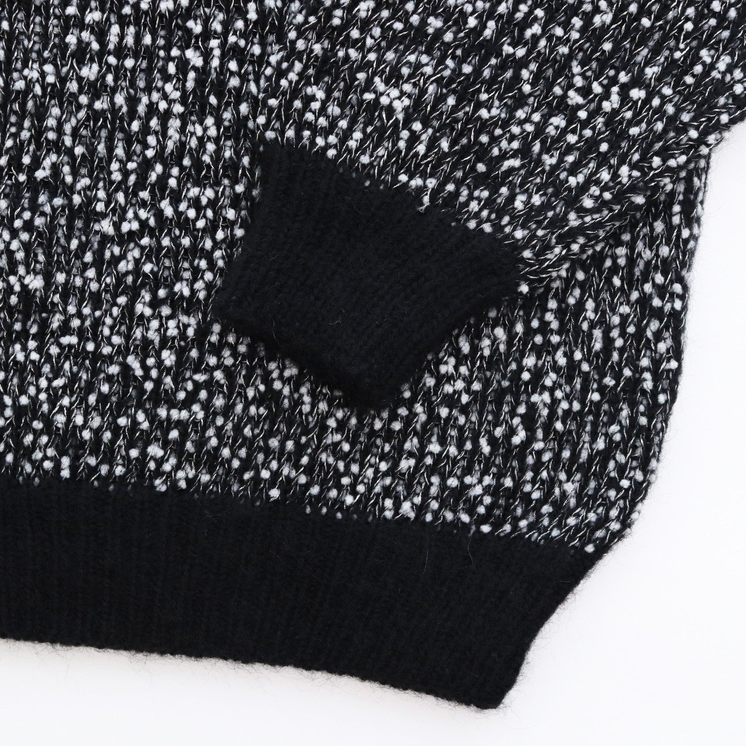 Pixie Knit #Black×White [TI025006] - Taiga Igari（タイガイガリ