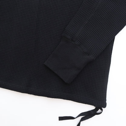 Thermal Henley Shirts #BLACK [13412010]