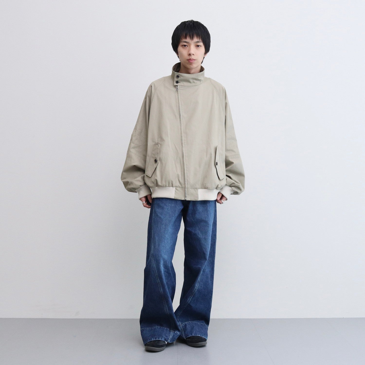 HARRINGTON JACKET #BEIGE [232-01-0304] - YUKI HASHIMOTO（ユウキ