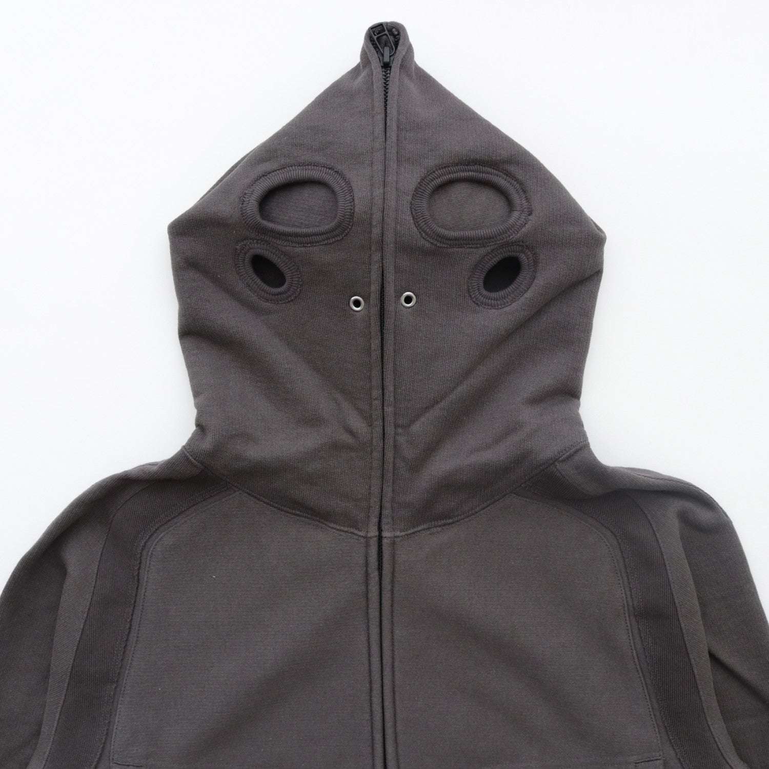 SOLID HOODIE #Charcoal [23AW-SOLID HOODIE] - JIAN YE（ジェンイェ