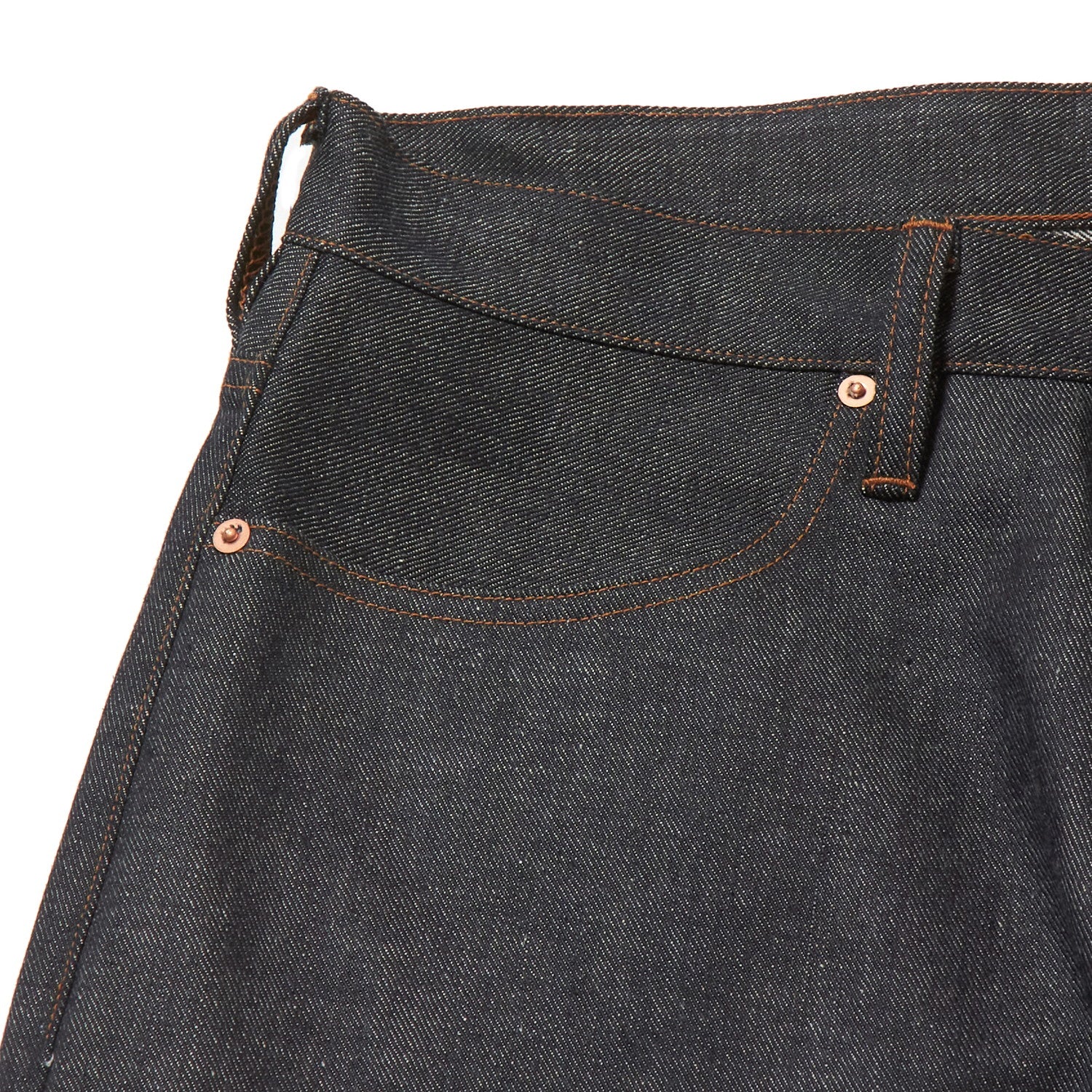 MODERN DENIM FLARED TROUSERS #INDIGO [MODEN004] - SUGARHILL