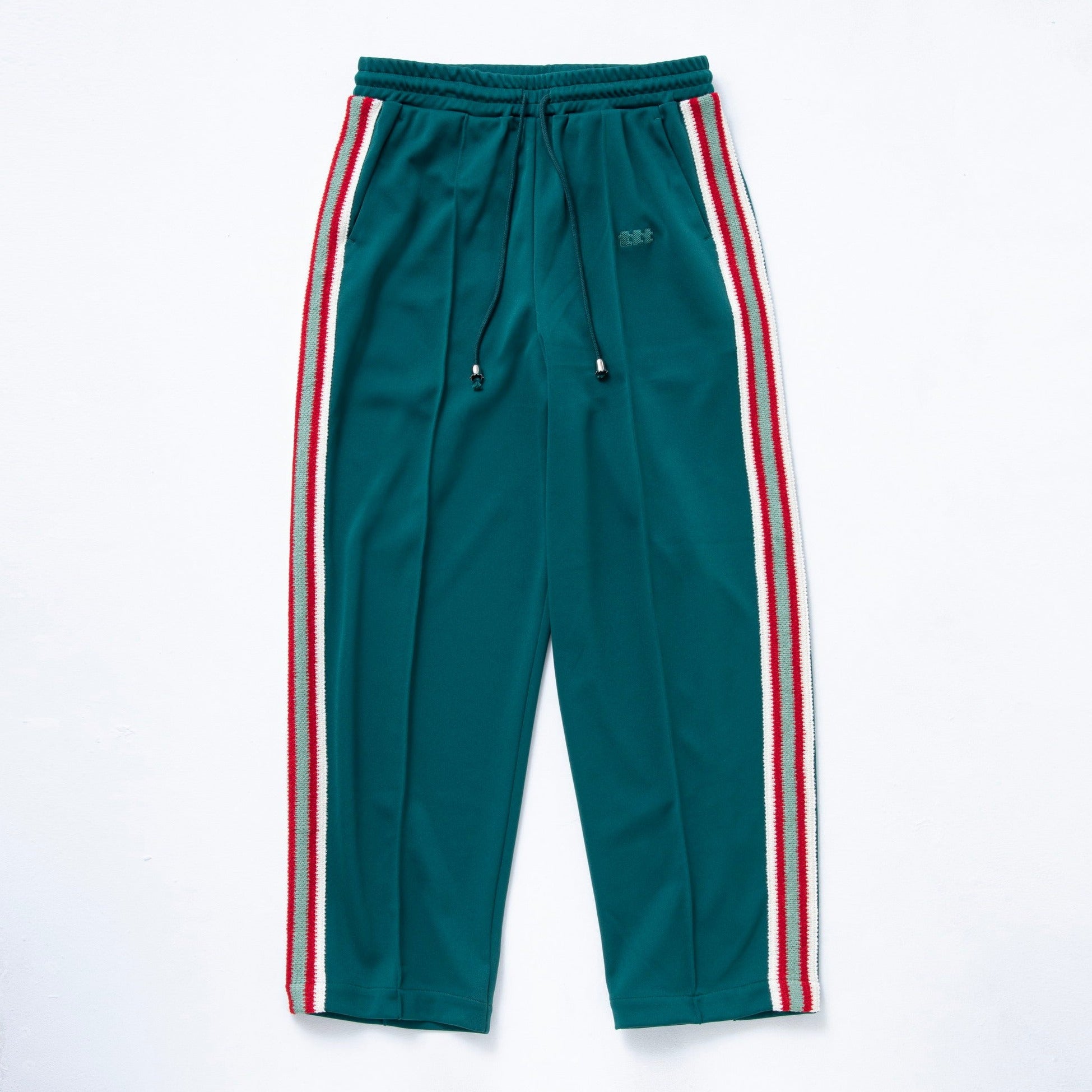 Track suit wide pants #GREEN [TTT-2023AW-PT10] - TTT MSW（ティー