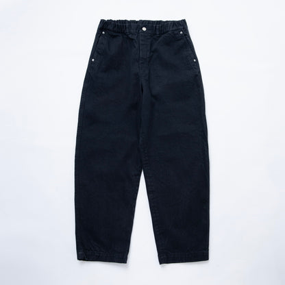 Denim wide pants #BLACK [TTT-2024SS-PT04]