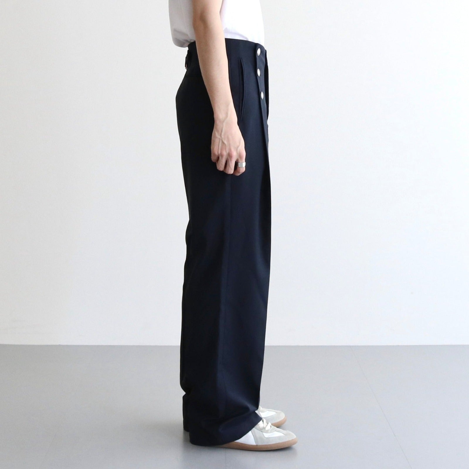 SAILOR TROUSERS #NAVY [LB231-PT08] - LITTLEBIG（リトルビッグ）23ss