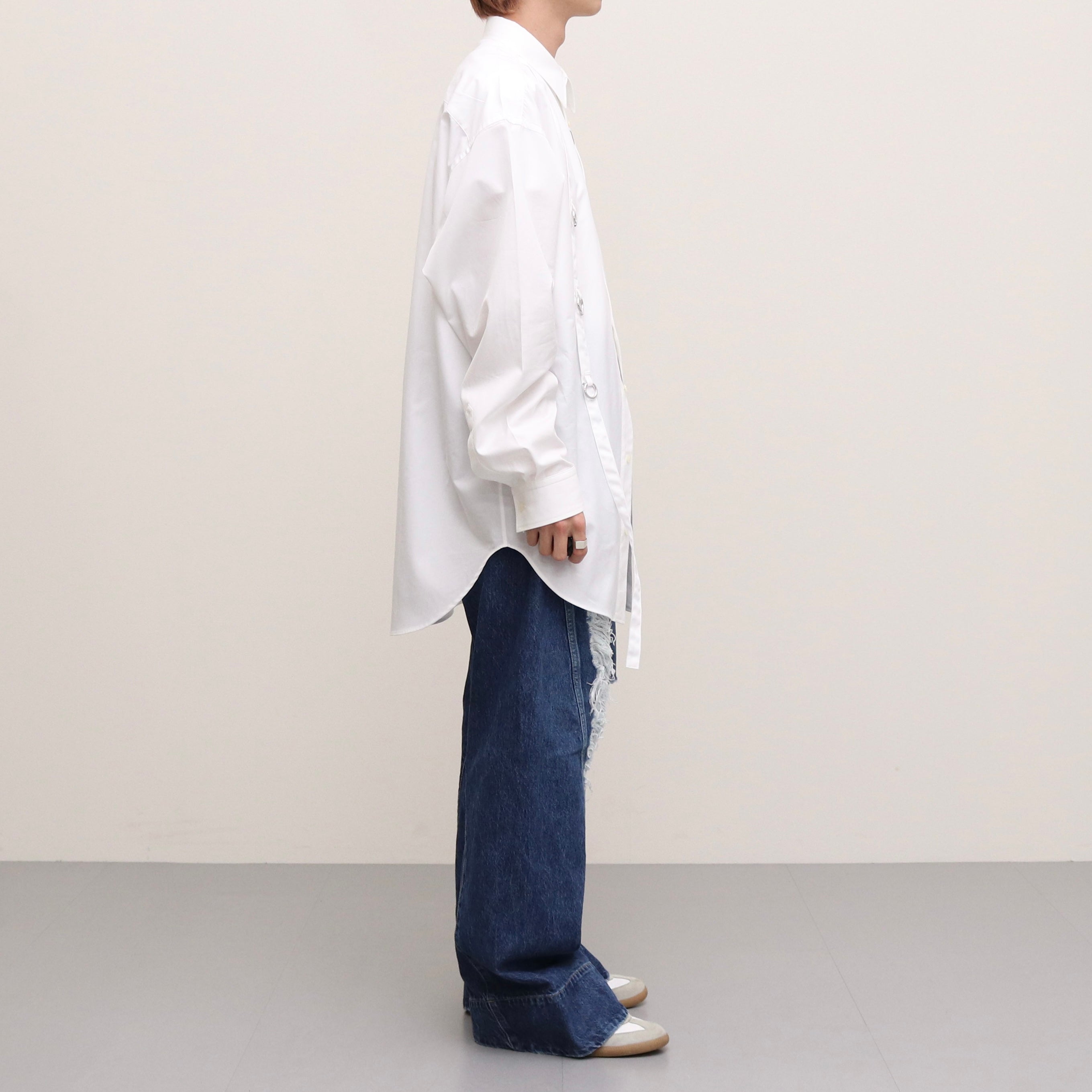ENGAGED SHIRTS #WHITE [231-01-0104] - YUKI HASHIMOTO（ユウキ 