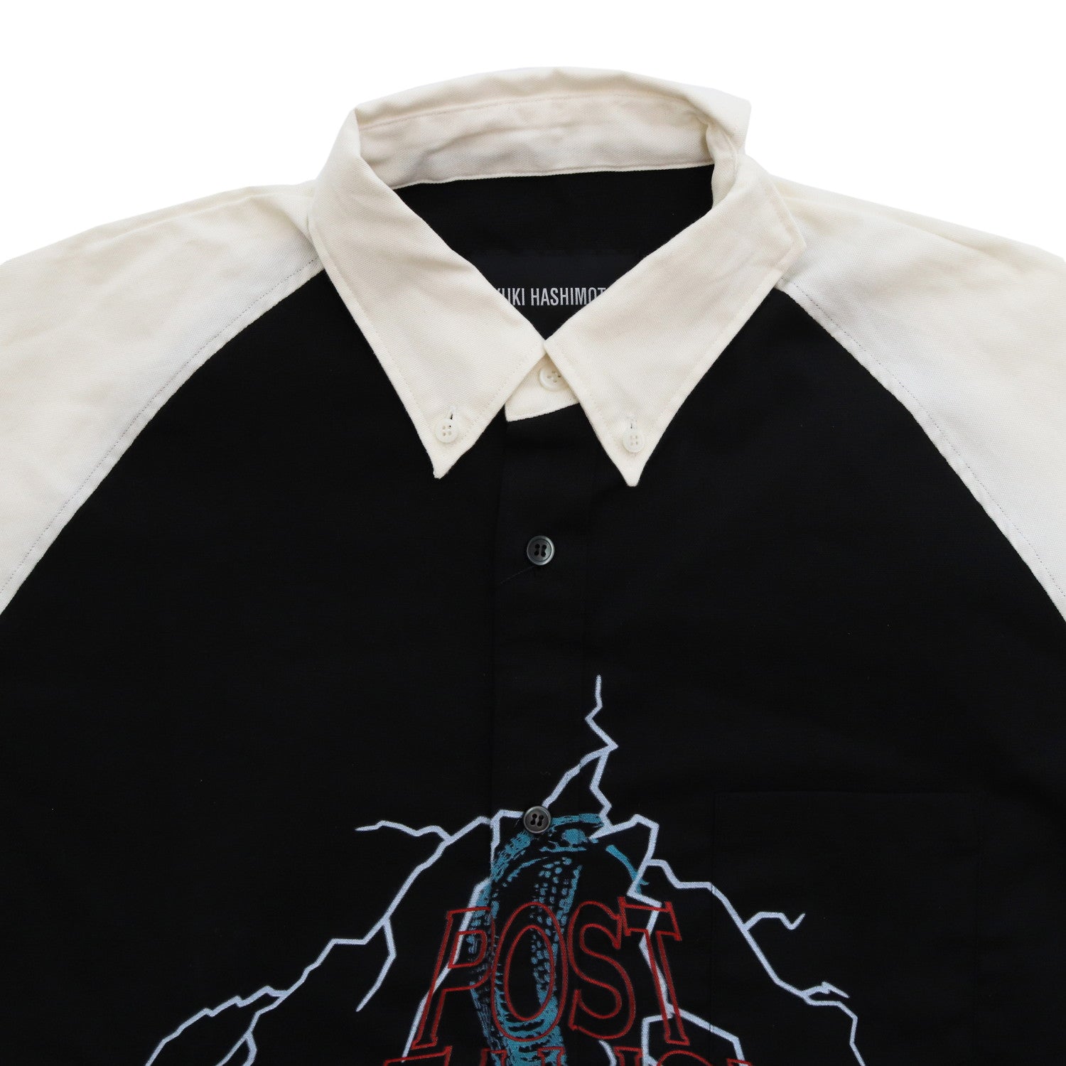 RAGLAN SLEEVE SHIRTS #BLACK [232-01-0101] - YUKI HASHIMOTO（ユウキ