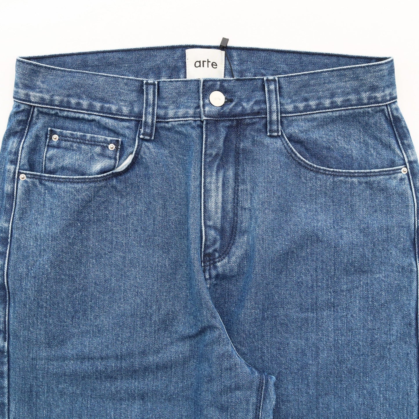 Paul Pocket Logo Denim Pants #Washed Blue [AW23-069P]