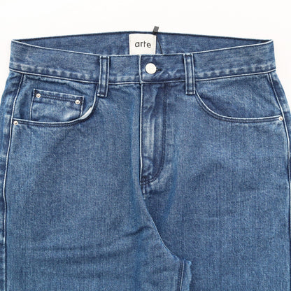 Paul Pocket Logo Denim Pants #Washed Blue [AW23-069P]