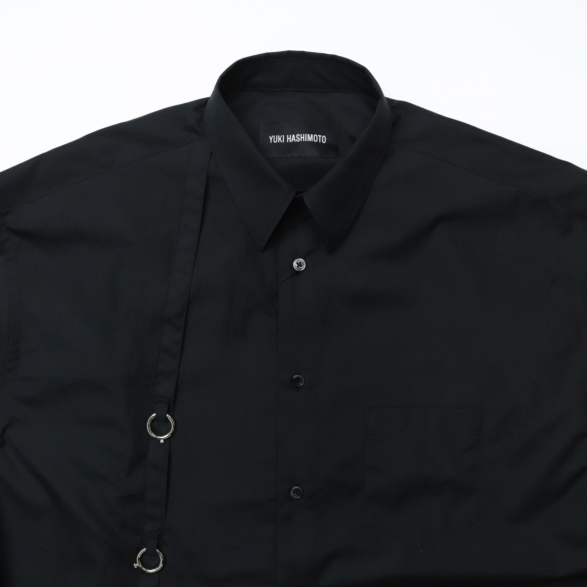 ENGAGED SHIRTS #BLACK [231-01-0104] - YUKI HASHIMOTO（ユウキ